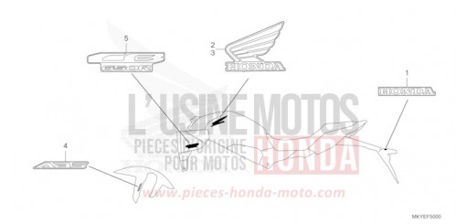MARK (CB650RA/CB650RAC) CB650RACR de 2024